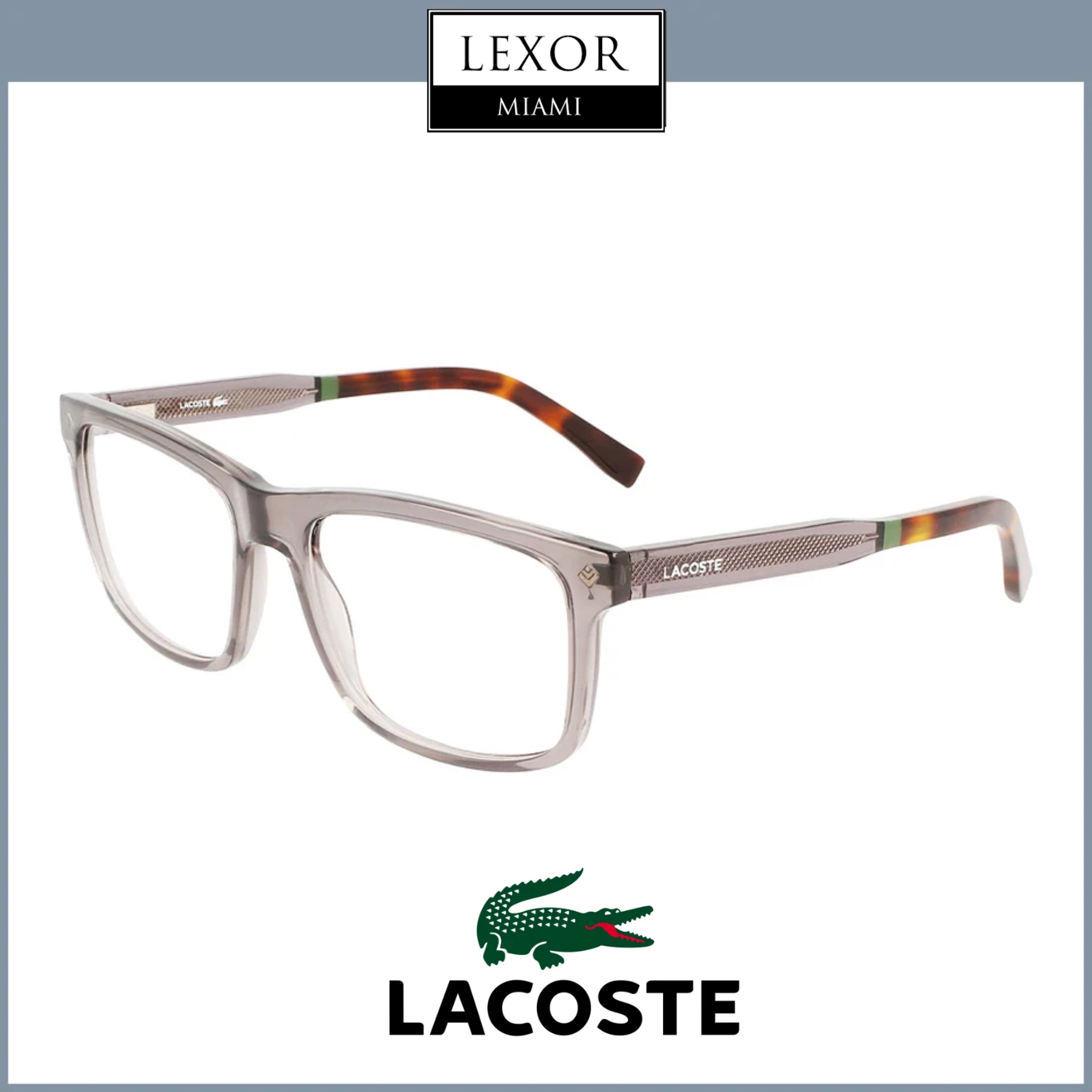 L2890- 020/ GREY BIO INJECTED OPTICAL – Lexor Miami