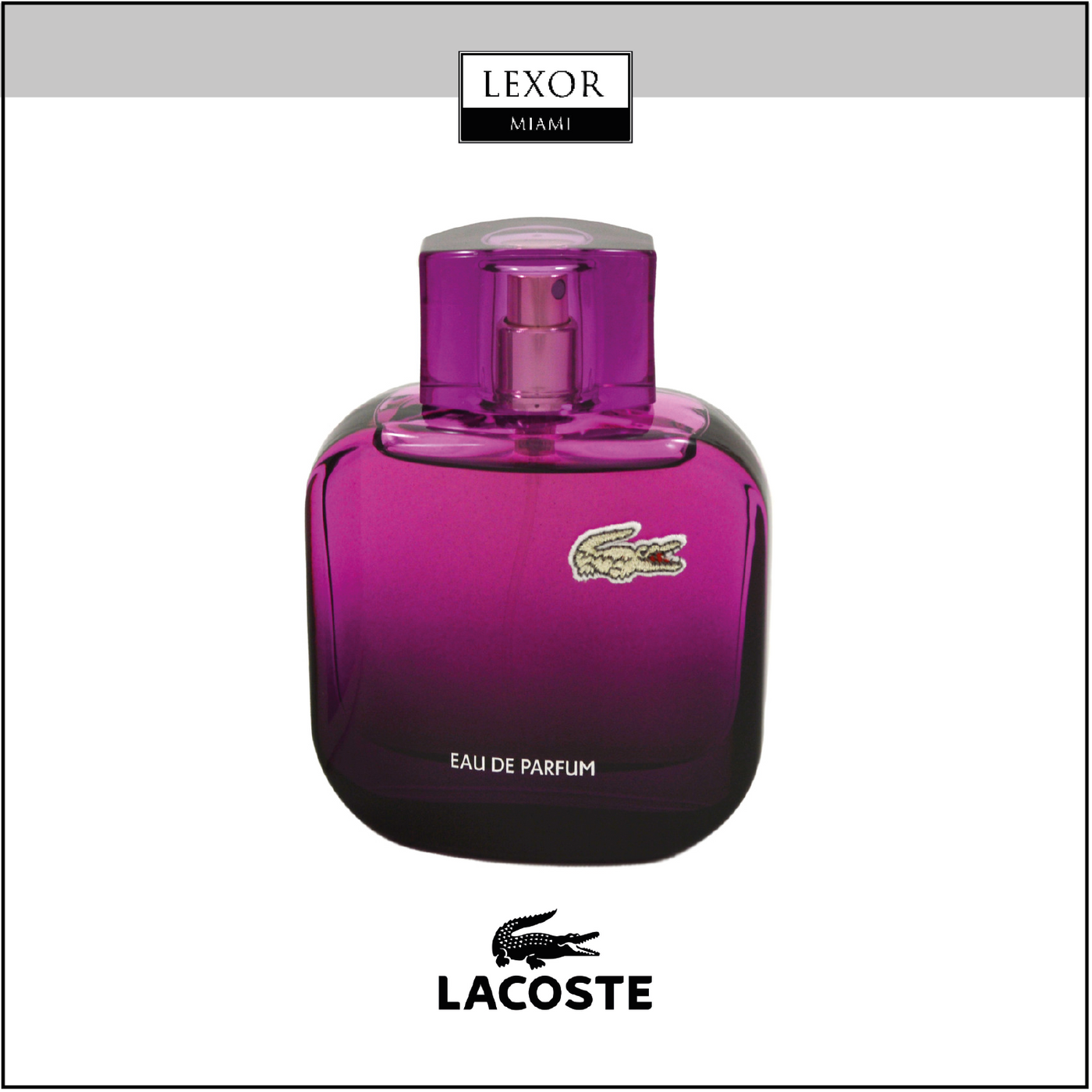 LACOSTE EAU DE LACOSTE L.12.12 MAGNETIC 2.7 EDP SP Perfume MUJER Lexor Miami