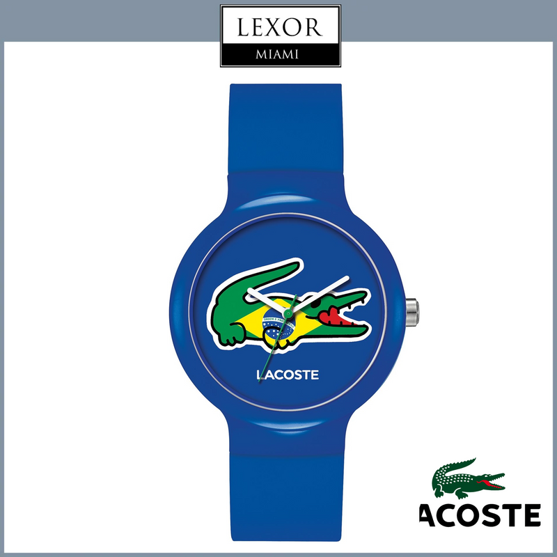 LACOSTE 2020069 GOA LIMITED EDITION BLUE PLASTIC STRAP Unisex Watches Lexor Miami