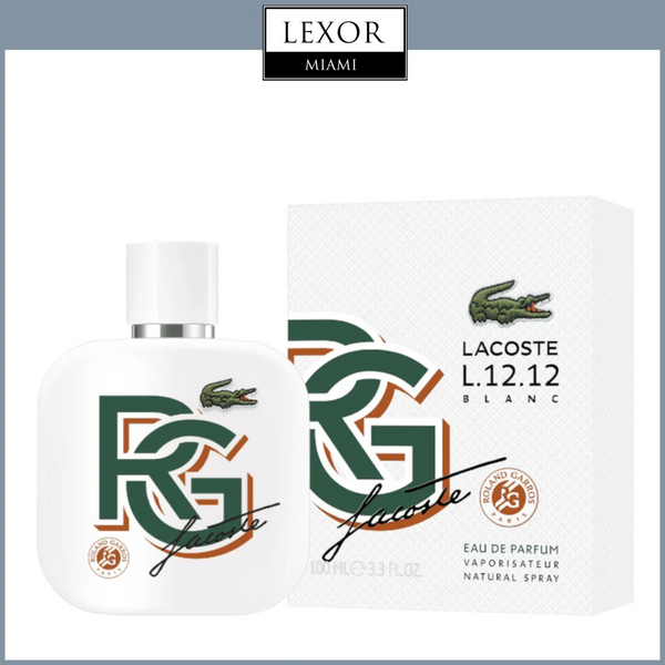 LACOSTE EAU DE BLANC 3.4 EDP M LIMITED EDITION ROLAND GARROS