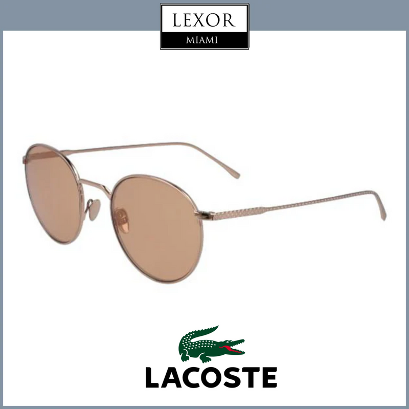 Lacoste L202S 714 Rose Gold 50 Unisex Sunglasses