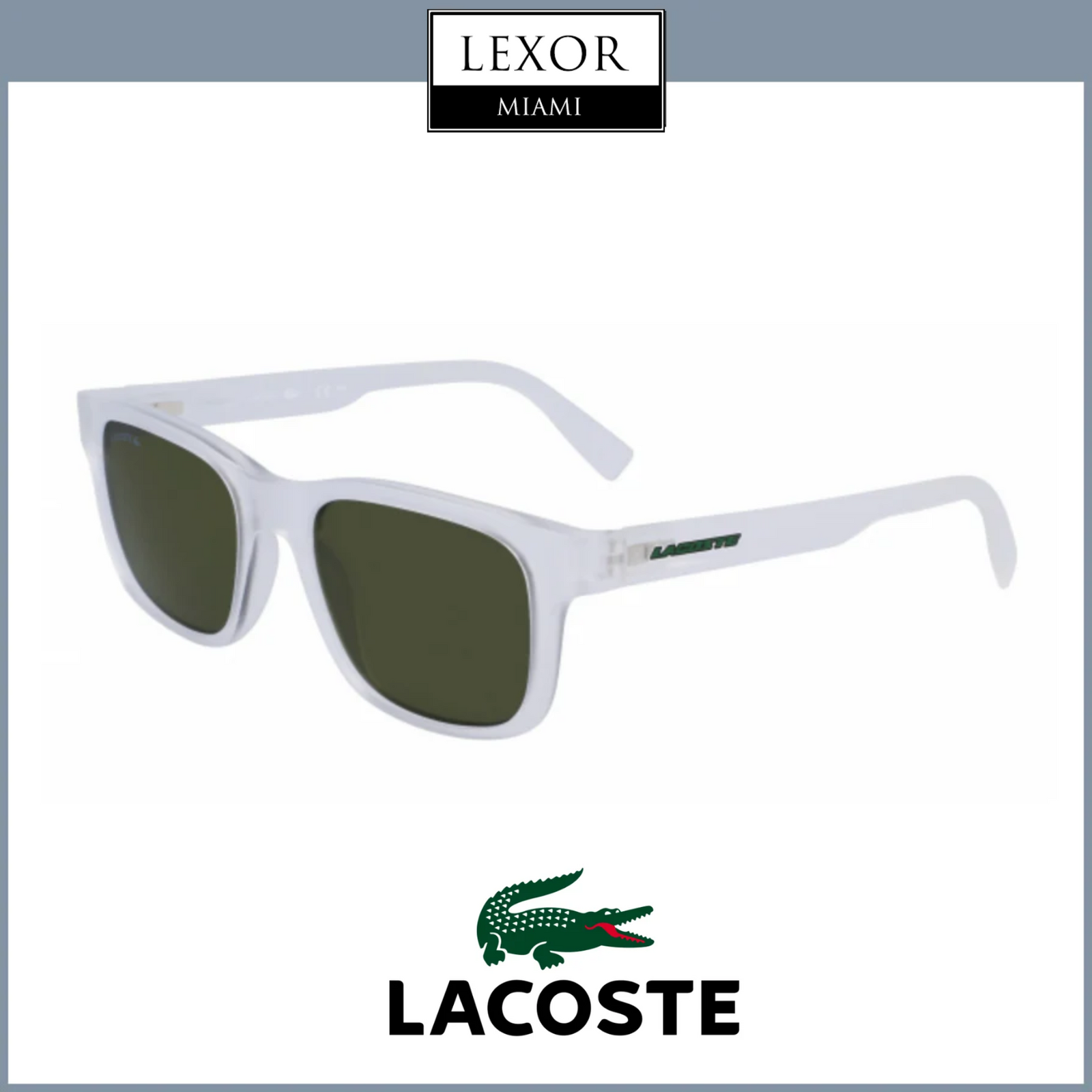 Lacoste L3656S 50/18/MATTE CRYSTAL Sunglasses – Lexor Miami