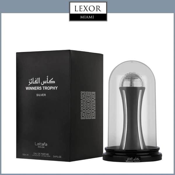 Trofeo de plata Lattafa Pride Winners 3.4 EDP Sp para hombre