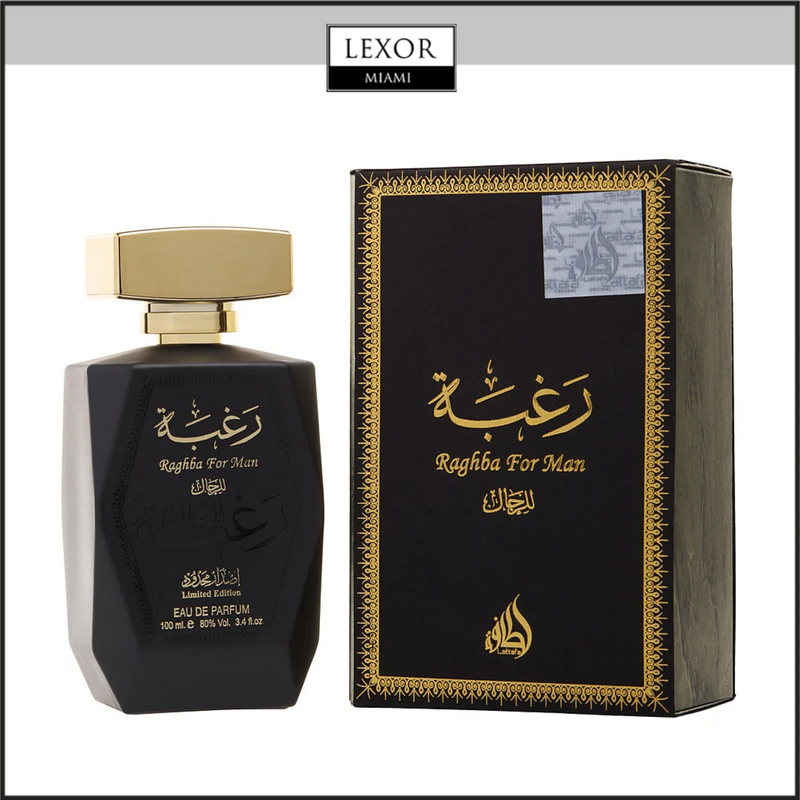 LATTAFA RAGHBA 3.4 EDP Hombre