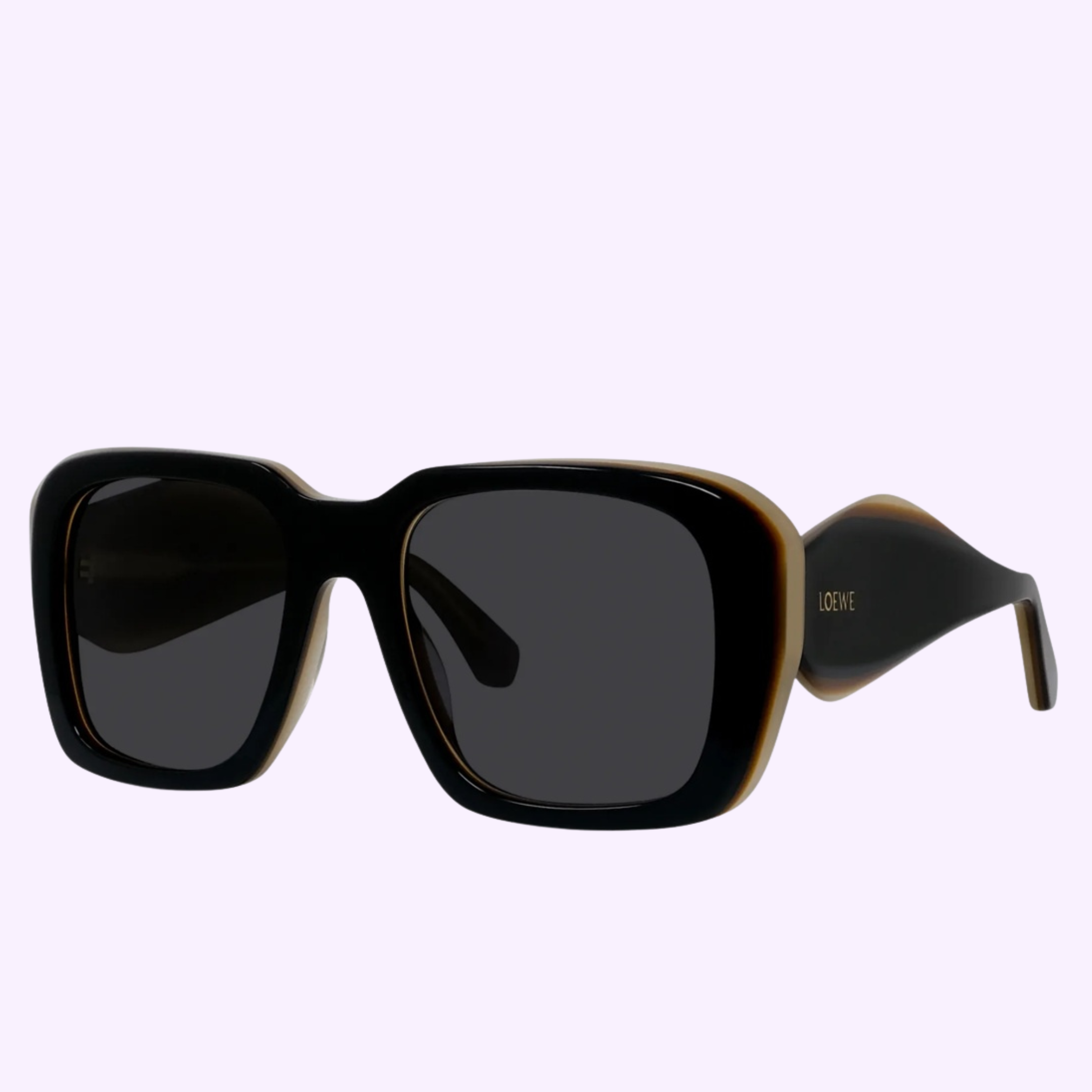Angle View LOEWE Sunglasses SIGNATURE LW40198U 5301A