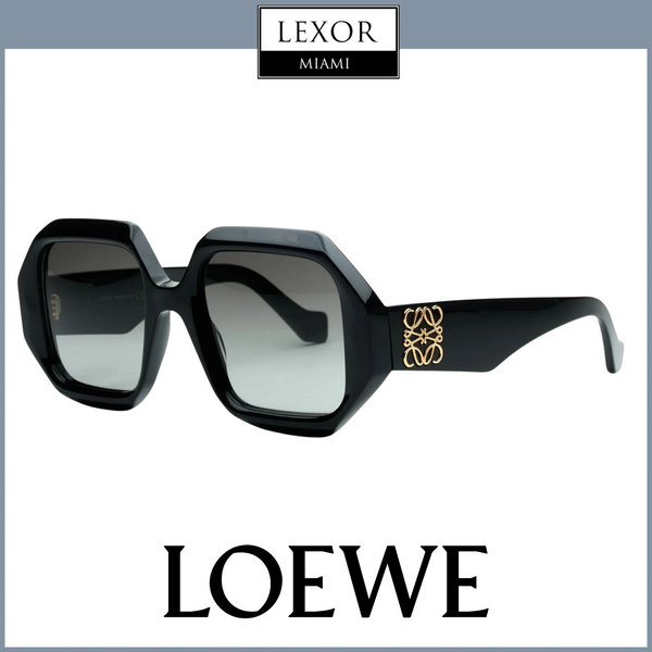 Loewe LW40056U 01B 54 Women Sunglasses – Lexor Miami