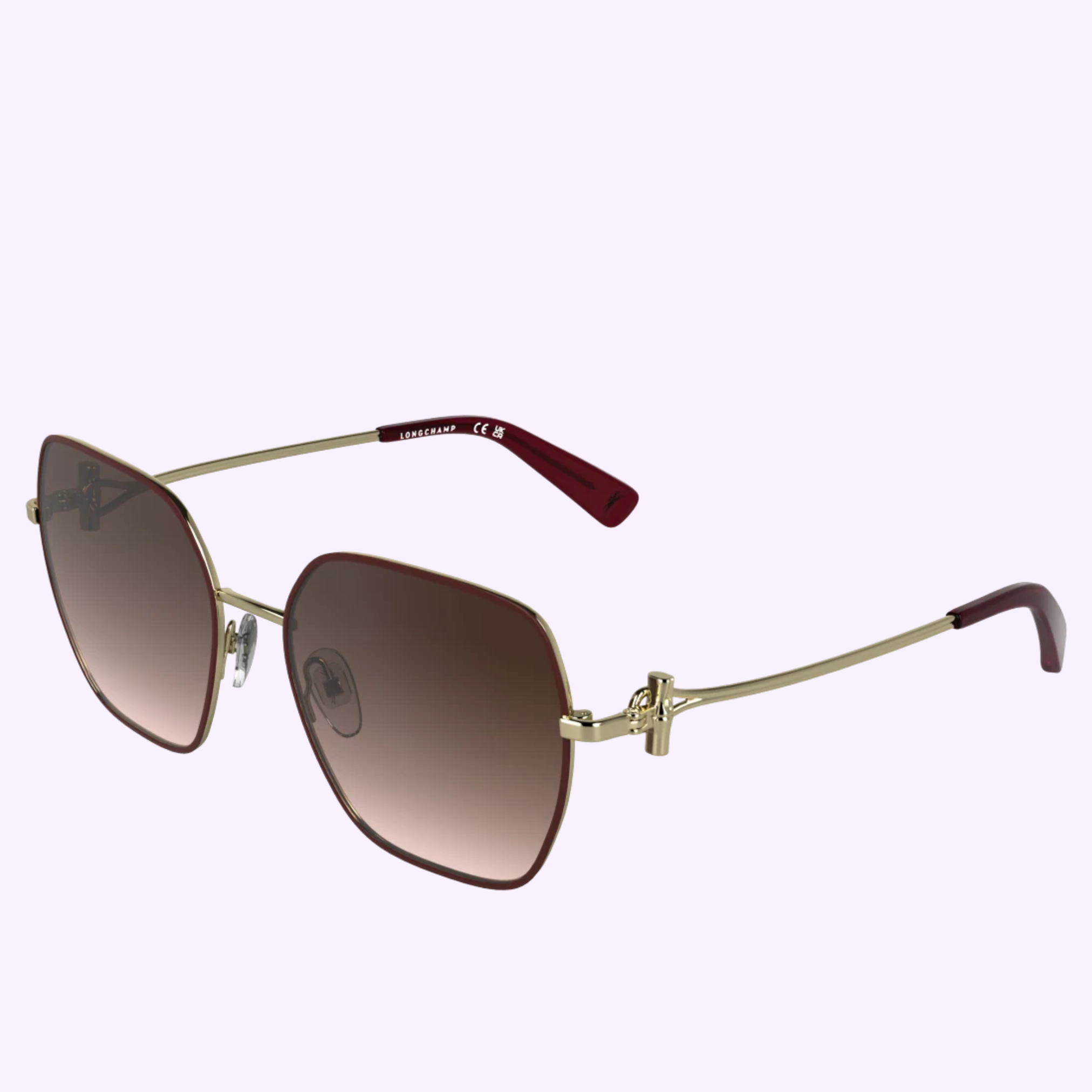 Angle View Lacoste Sunglasses LO190S 5618-721