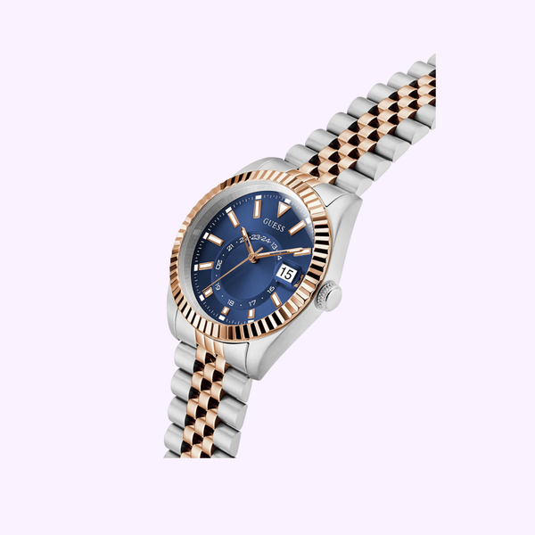 Guess GW0977G5 Mens Jaden Gold Tone Multi-function Date 091661580482