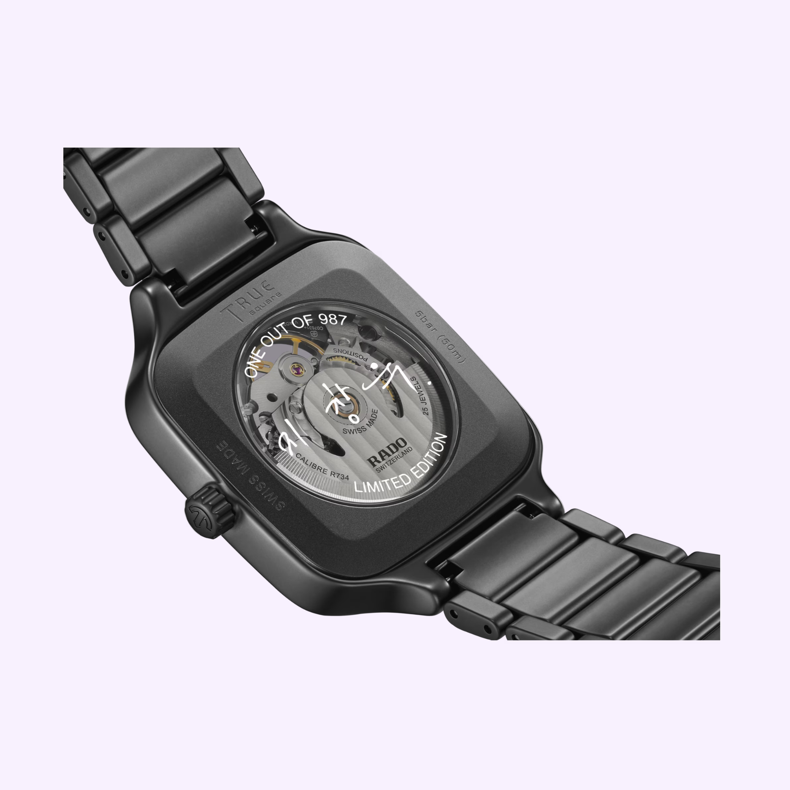 Rado Watches True Square Open Heart X Ji Chang-wook Limited