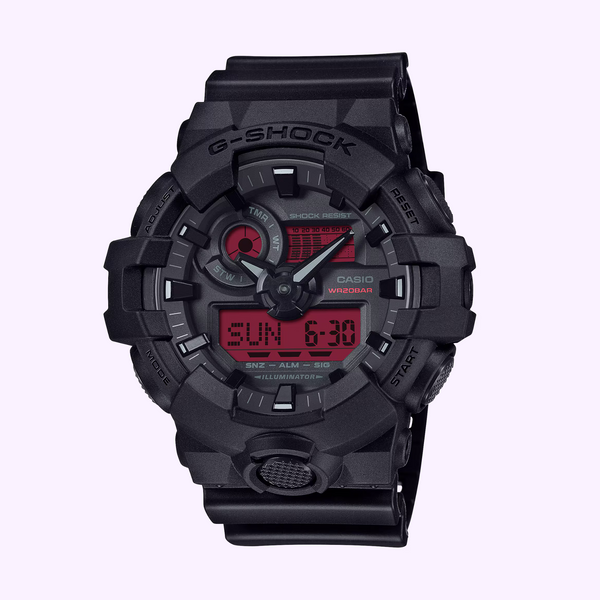 CASIO G-SHOCK ANALOG-DIGITAL GA700BBR-1A 889232401317