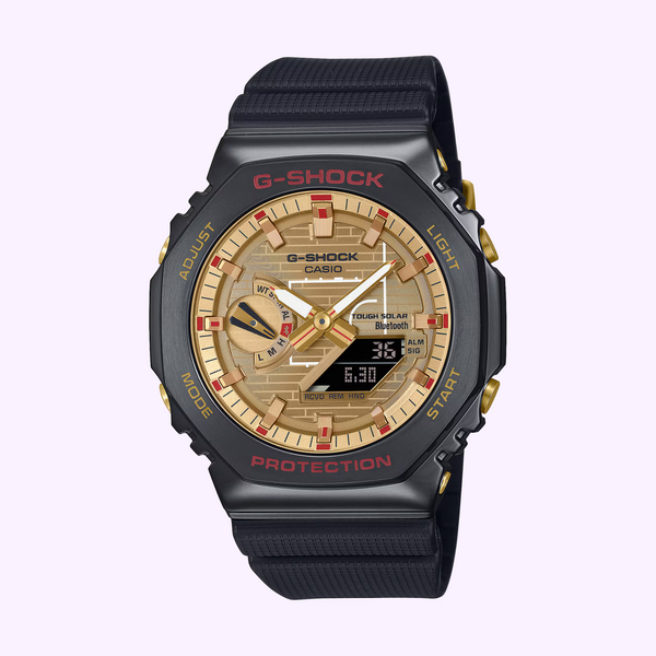 CASIO G-SHOCK ANALOG-DIGITAL GBM2100RH-1A 889232379517