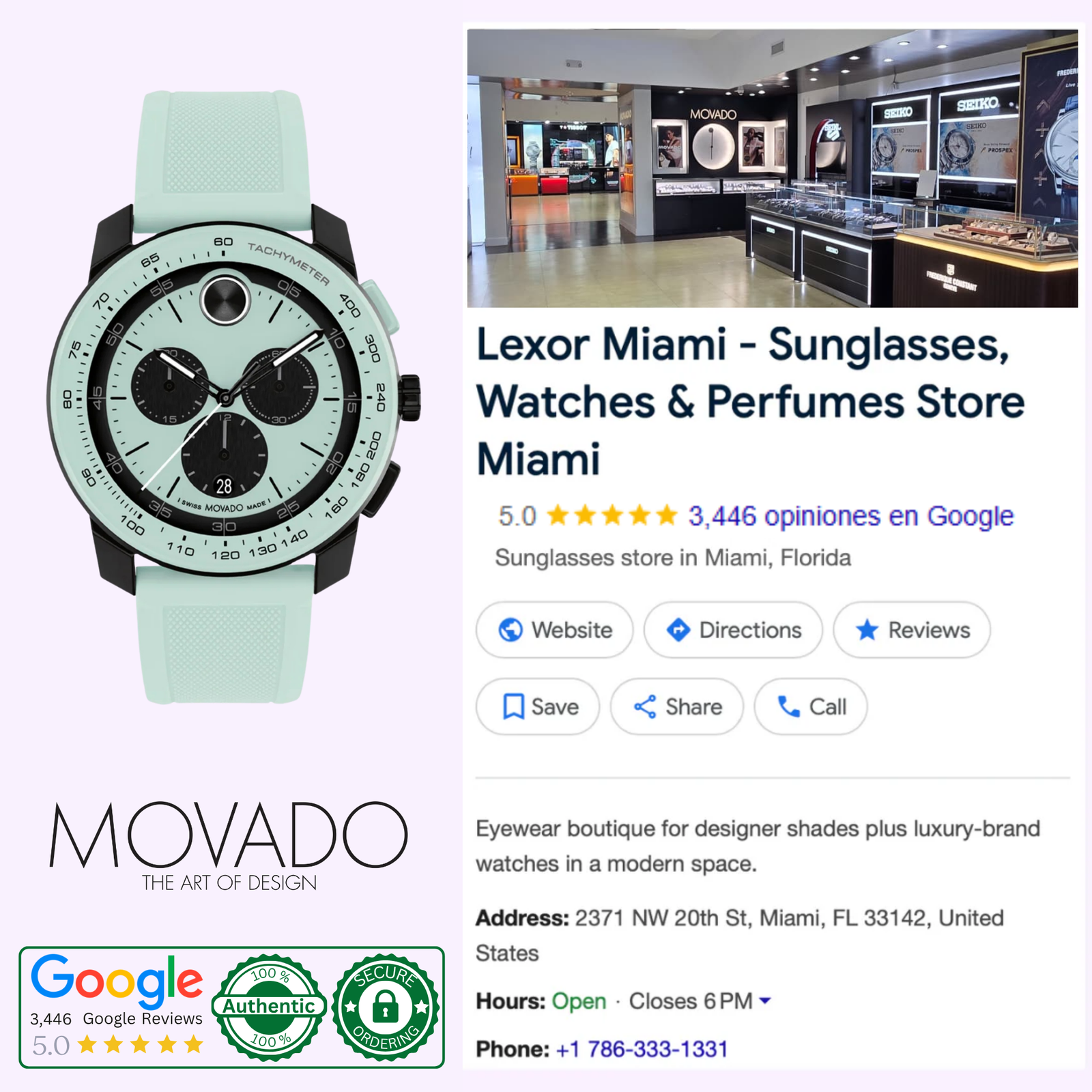 Movado Watches 3601212 Movado BOLD TR90 Men – Lexor Miami
