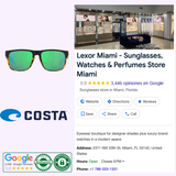 Experience the Costa Del Mar Sunglasses 900818 Spearo Matte Black at Lexor Miami—your trusted source for authentic, certified Polarized Glass eyewear from Costa Del Mar Sunglasses. Benefit from same-day shipping, expert phone support, and shop confidently with our 5-star Google rating. Visit us in-store or call for more details to see and feel the true quality of Costa Del Mar Sunglasses.