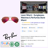 Ray-Ban RB3025 167/2K 55 Unisex Sunglasses feature brown-tinted lenses, thin metal frames, and the Ray-Ban logo on the lens. Stylish Ray-Ban sunglasses for any look. The Lexor Miami logo is shown at the top. trust image