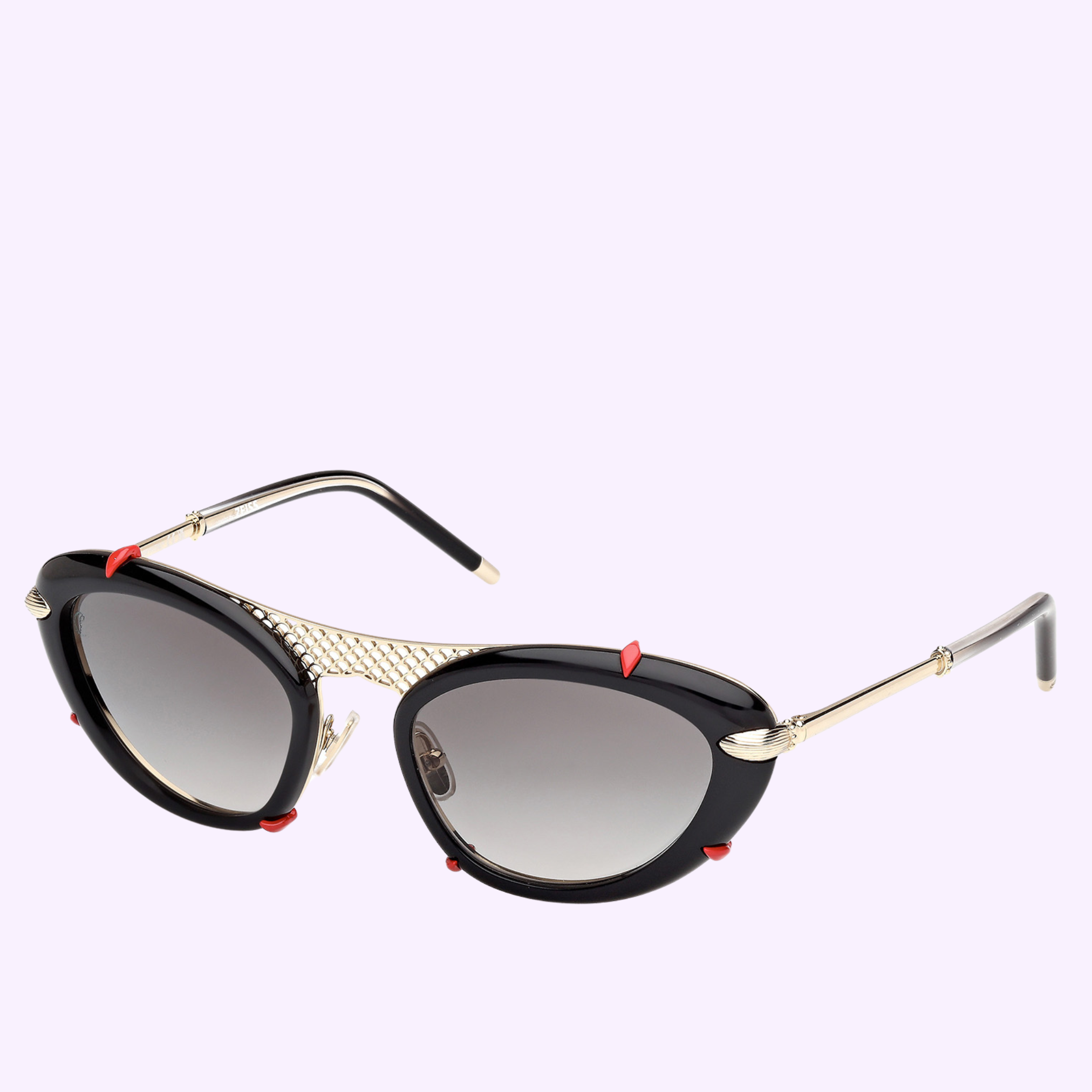 Angle View Louboutin Sunglasses LB0001 5401B