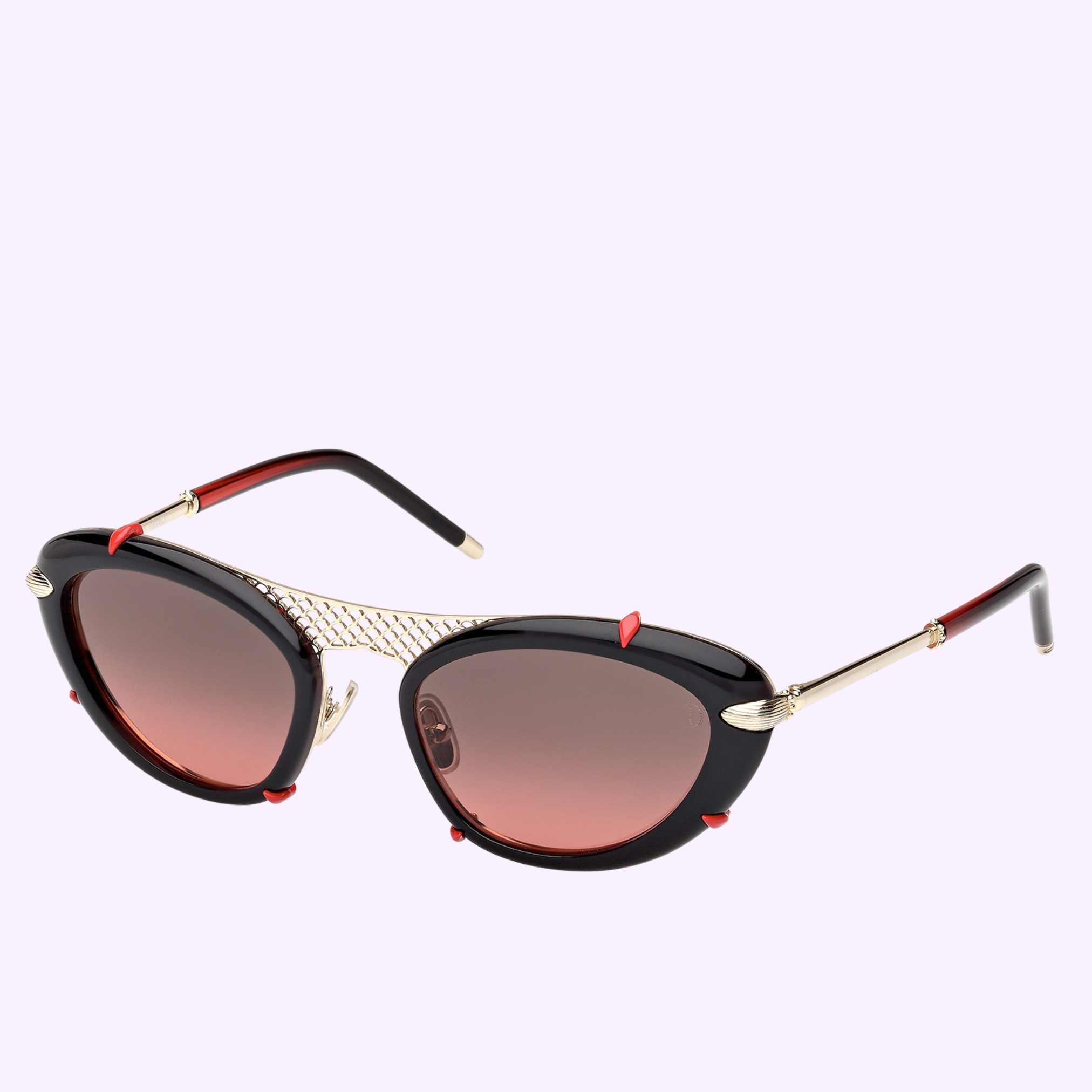Angle View Louboutin Sunglasses LB0001 5405B