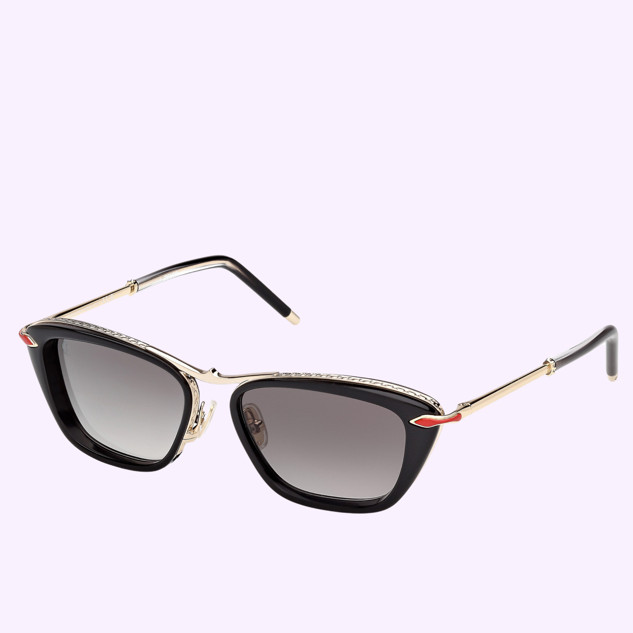 Angle View Louboutin Sunglasses LB0022 5401B