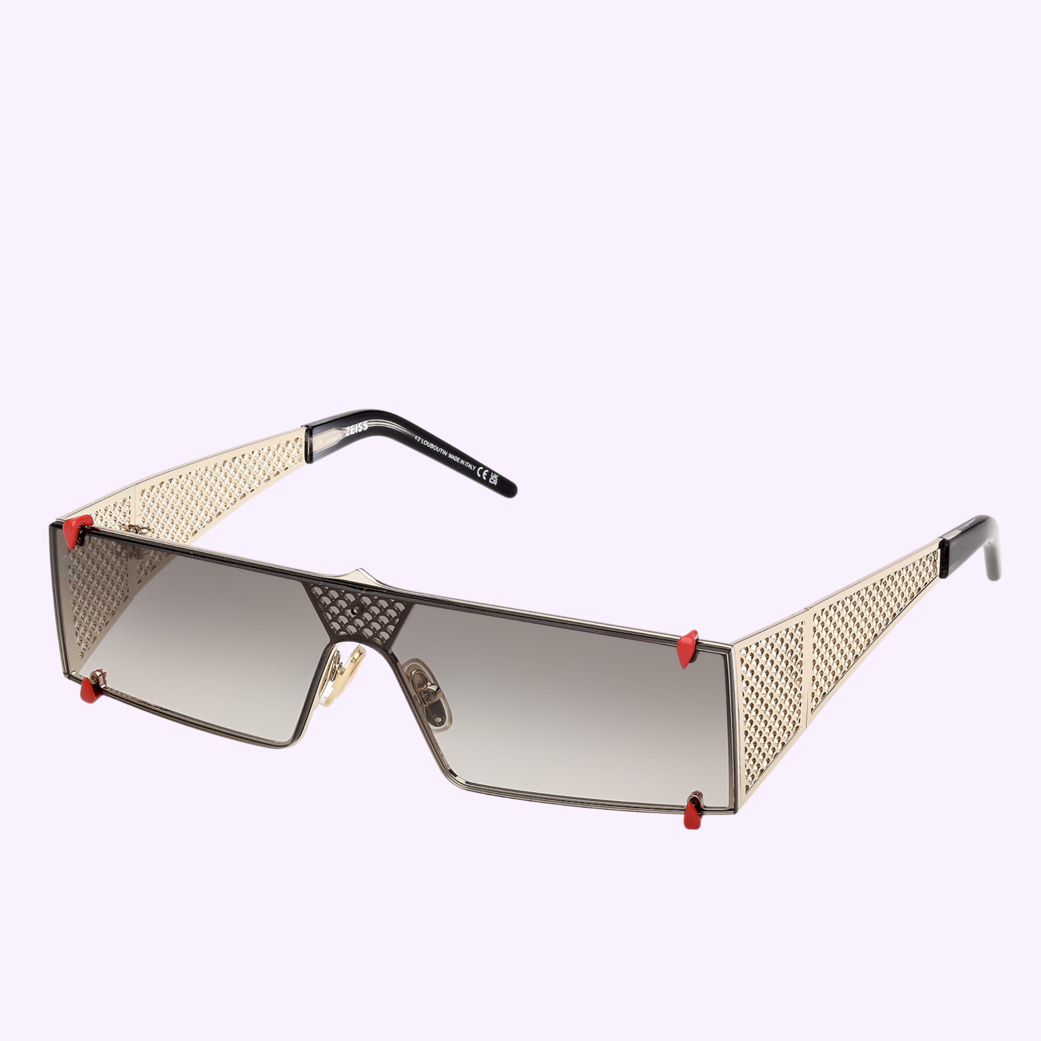 Angle View Louboutin Sunglasses LB0040 0032B