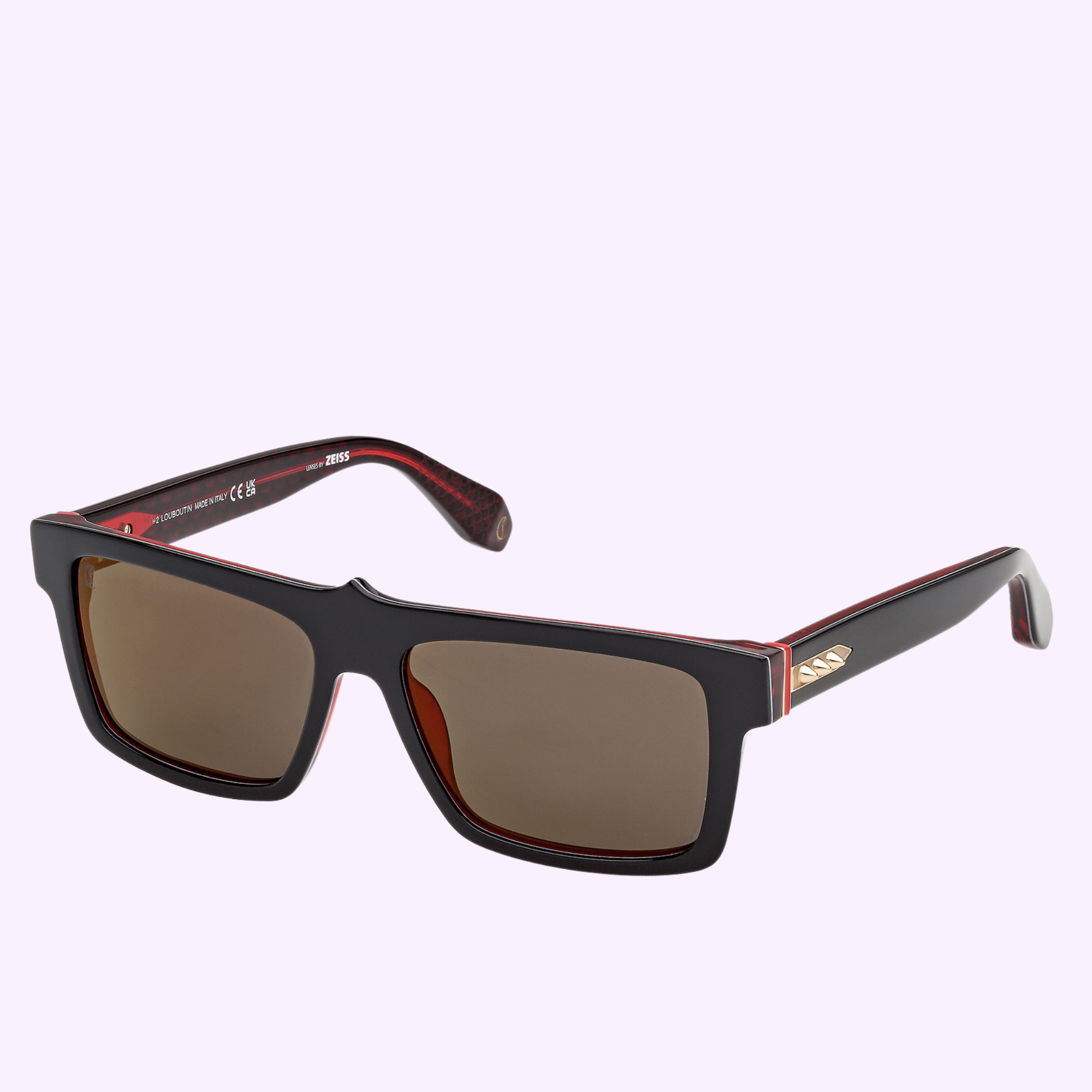 Angle View Louboutin Sunglasses LB0043 5705C