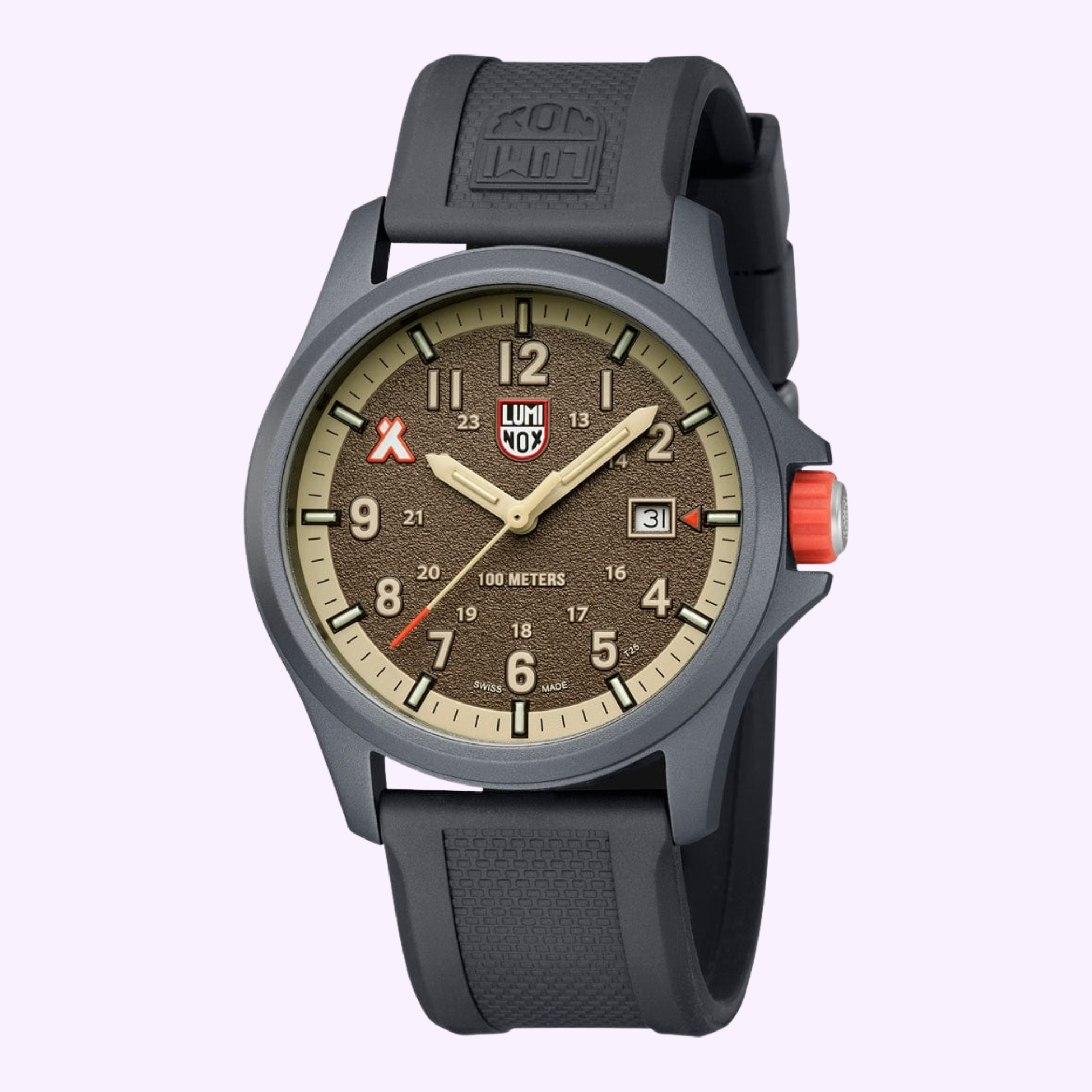 Angle view Luminox Watches Bear Grylls Survival Land 3710 Series XB.3716