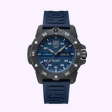 Luminox Master Carbon SEAL Automatic XS.3863 Swiss automatic watch with blue dial and black CARBONOX™+ case.