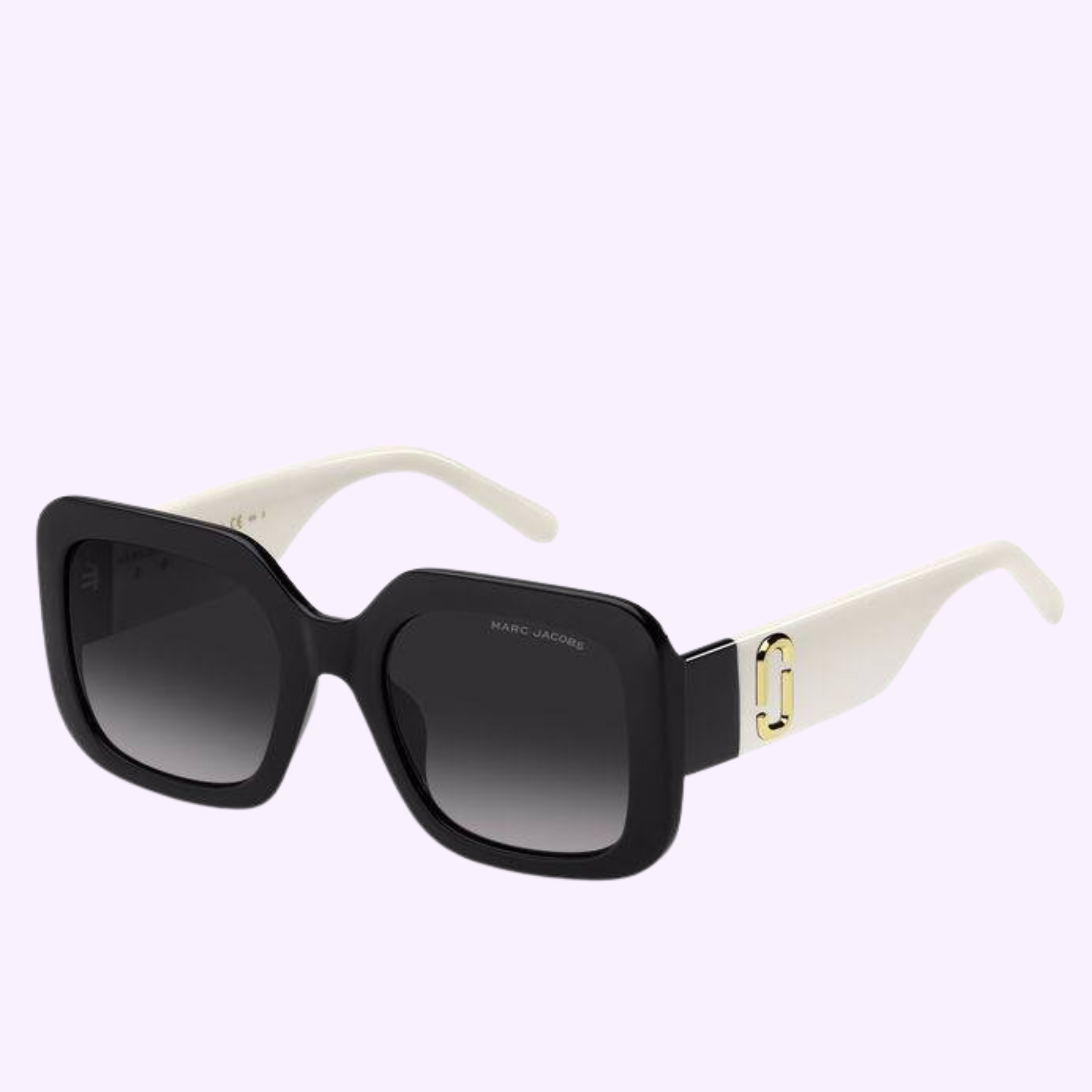 Angle View MARC JACOBS Sunglasses MARC 647/S 80S BLACK