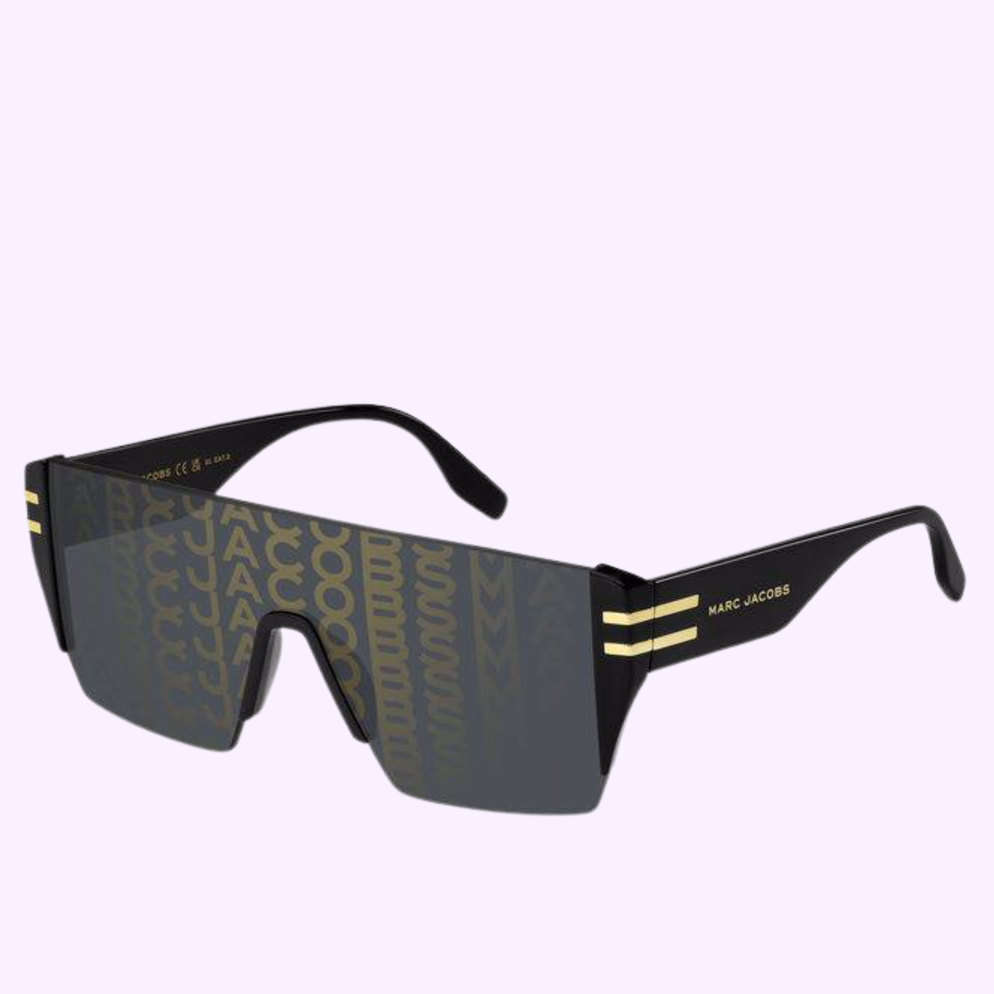 Angle View MARC JACOBS Sunglasses MARC 712/S 807 BLACK