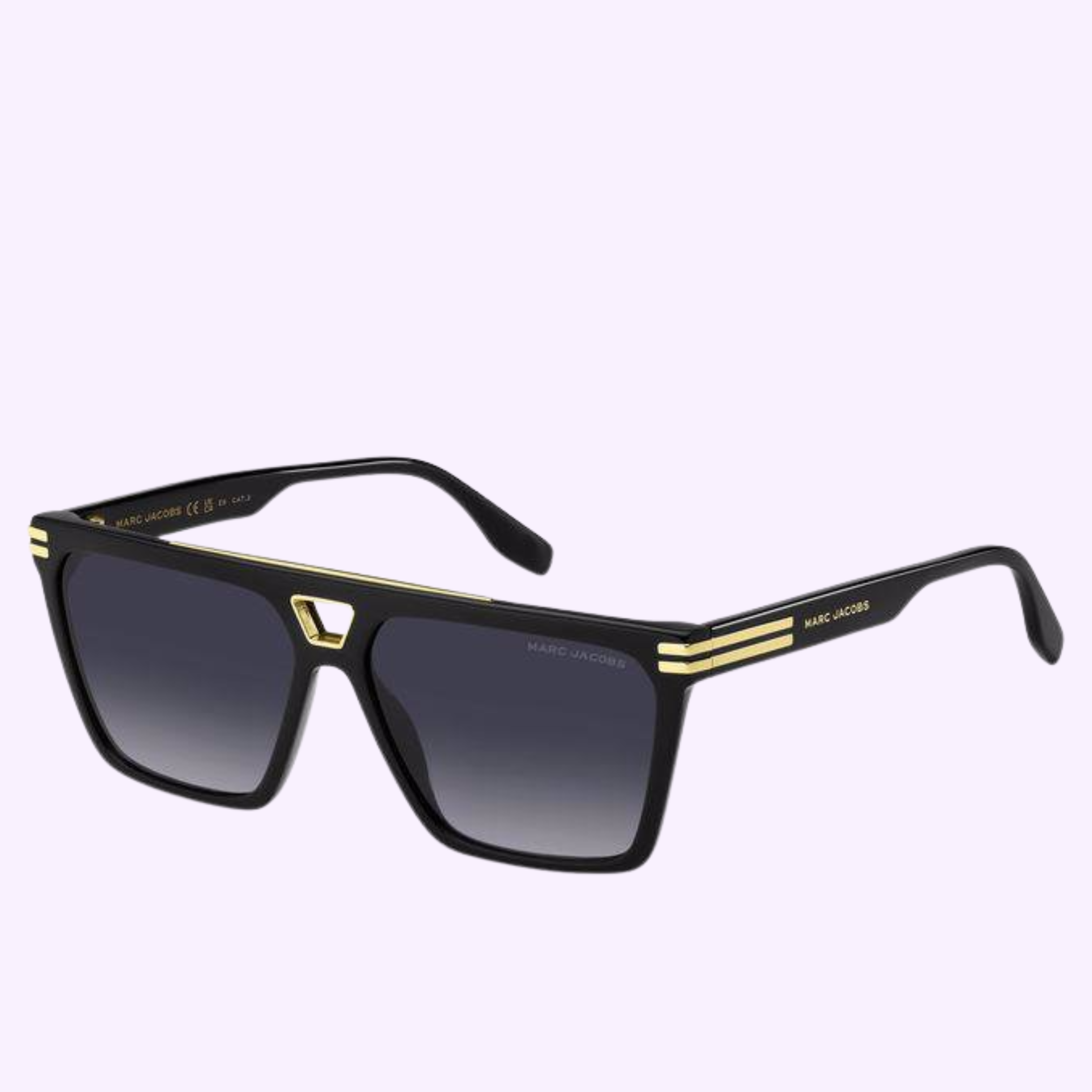 Angle View MARC JACOBS Sunglasses MARC 717/S 807 BLACK