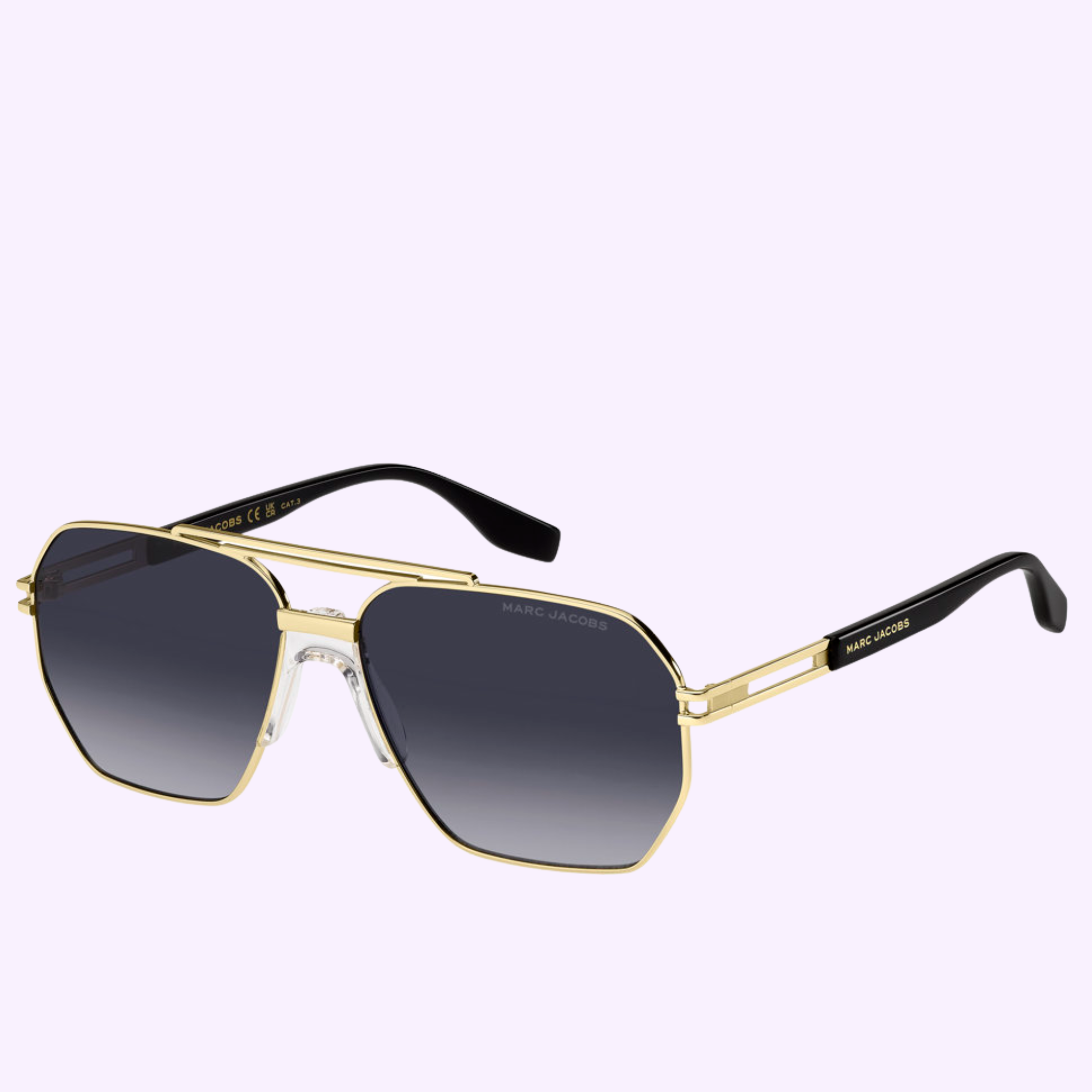 Angle View MARC JACOBS Sunglasses MARC 748/S RHL GOLD