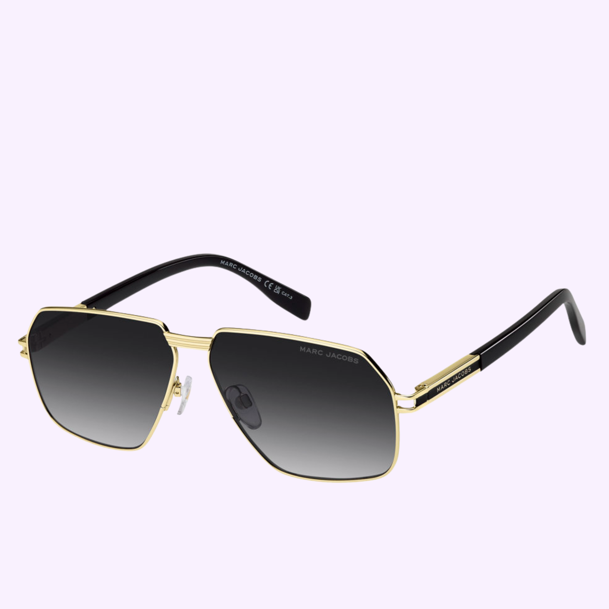 Angle View MARC JACOBS Sunglasses MARC 906/S RHL GOLD