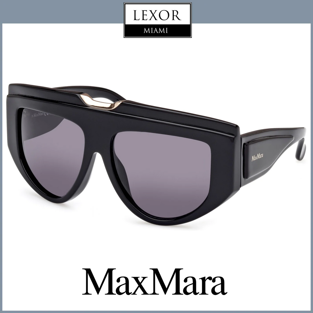 Max Mara MM0083/S 01A 57 Unisex Acetate Sunglasses – Lexor Miami display picture 2
