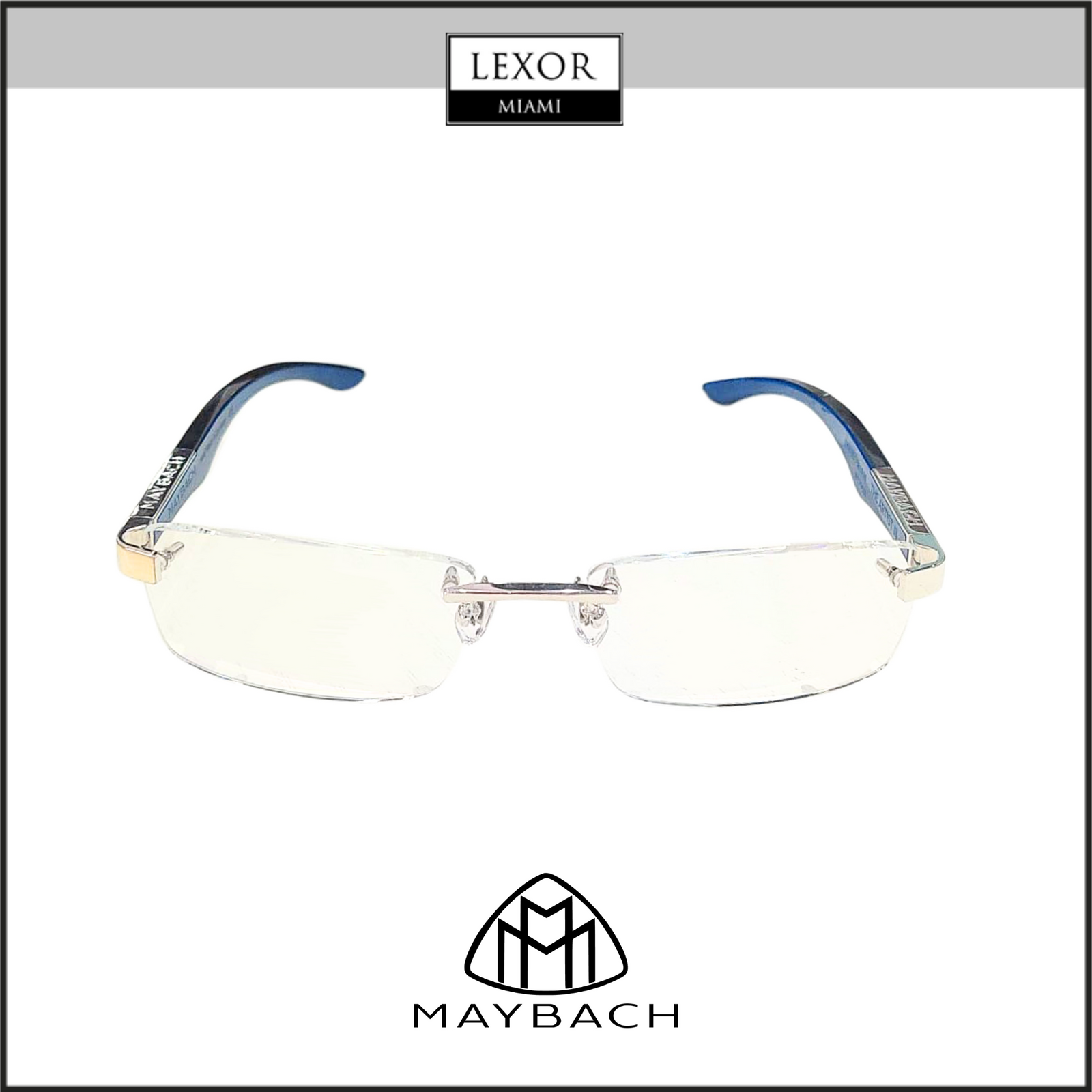 Maybach The Artist III P-WAB-Z25 56 Optical Frame Unisex – Lexor Miami