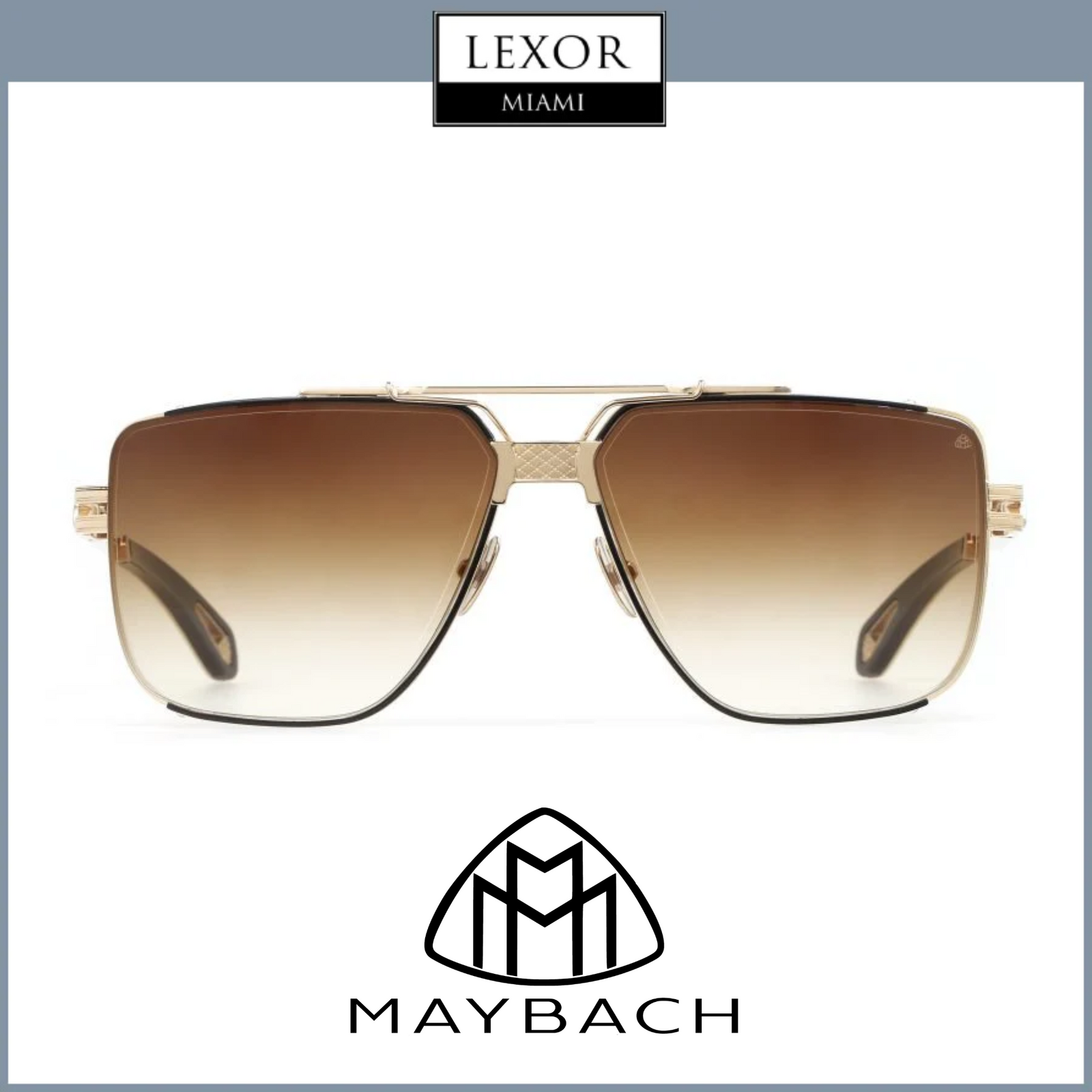 Gafas de sol para hombre MayBach THE DAWN I CHG B WBD Z33 64