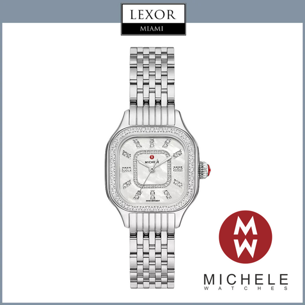 Reloj de acero inoxidable con diamantes Meggie Michele MWW33B000001