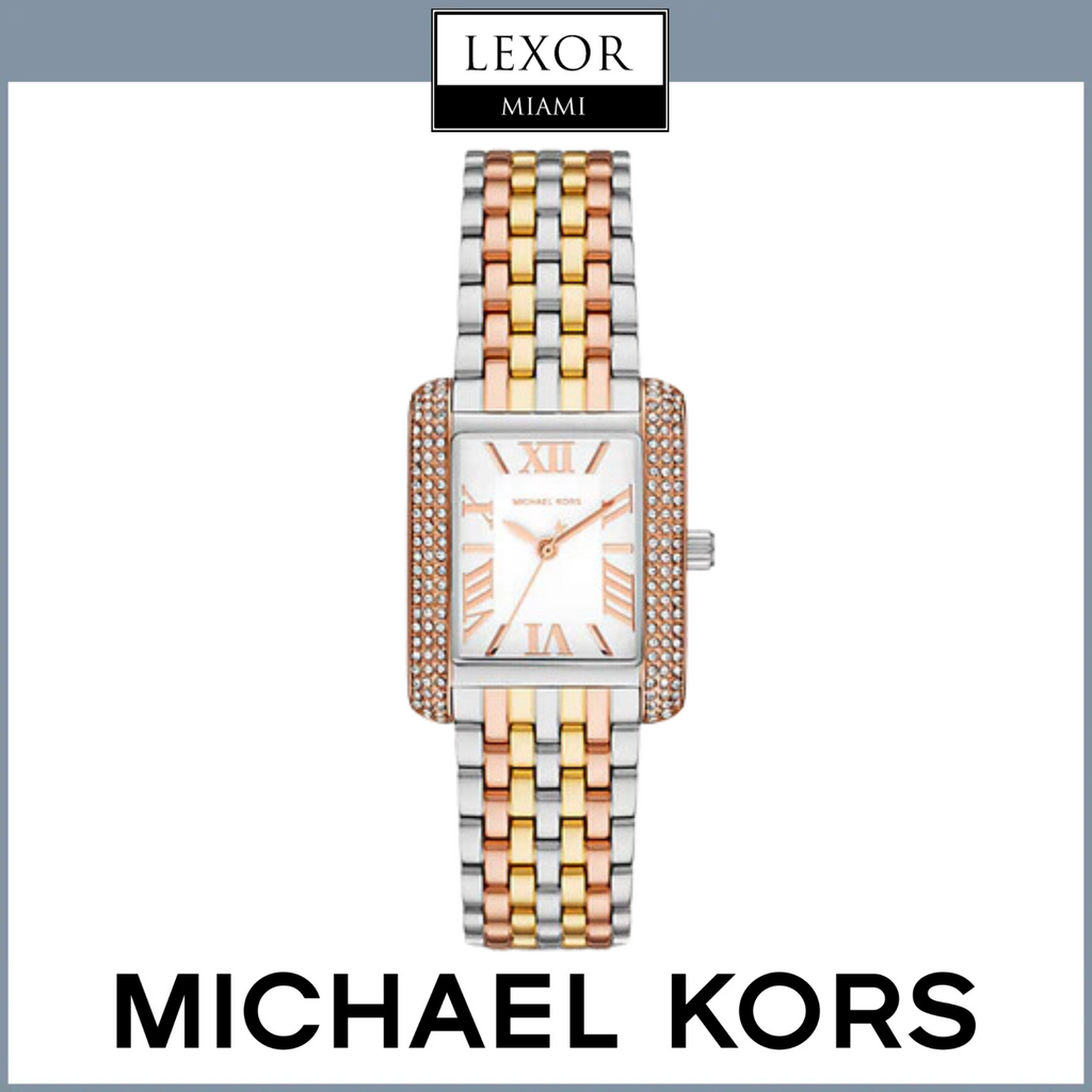 Michael Kors MK4744 Stainless Steel Tri-Tone Woman Watches – Lexor Michael Kors MK4744 Stainless Steel Tri-Tone Woman Watches – Lexor