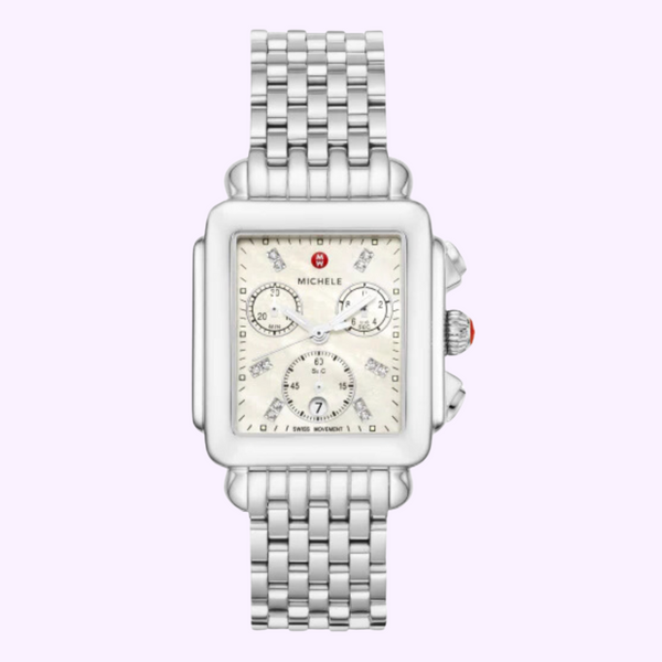 Michele MWW06A000778 Deco Stainless Steel Watch