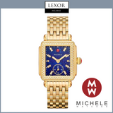 Michele MWW06V000126 Deco Mid Gold Diamond Stainless Steel Watch