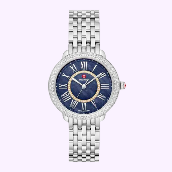 Michele MWW21B000162 Serein Mid Stainless Steel Diamond Watch