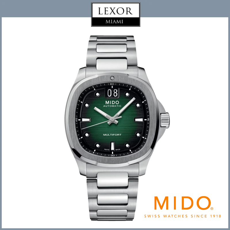 Mido M0495261109100 MULTIFORT TV BIG DATE Men Watches #7612330144540