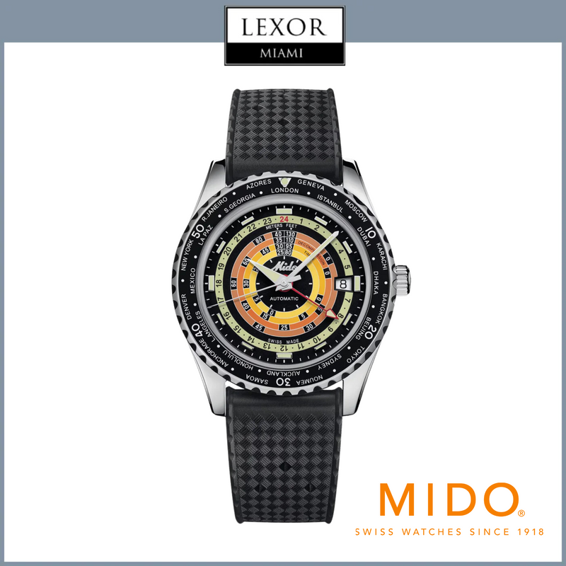 Mido Watch SPECIAL EDITION OCEAN STAR DECOMPRESSION WORLDTIMER M026.829.17.051.00 Men  SPECIAL EDITION (1 EXTRA STRAP)