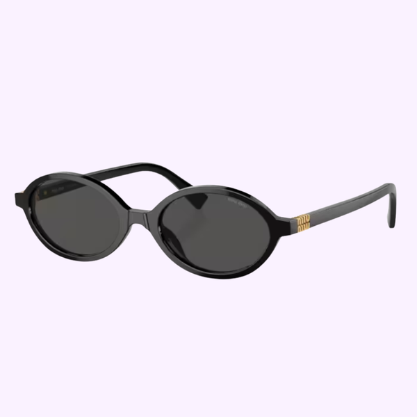 Gafas de sol para mujer MIU MIU 0MU 04ZS 1AB5S0 50 de acetato brillante