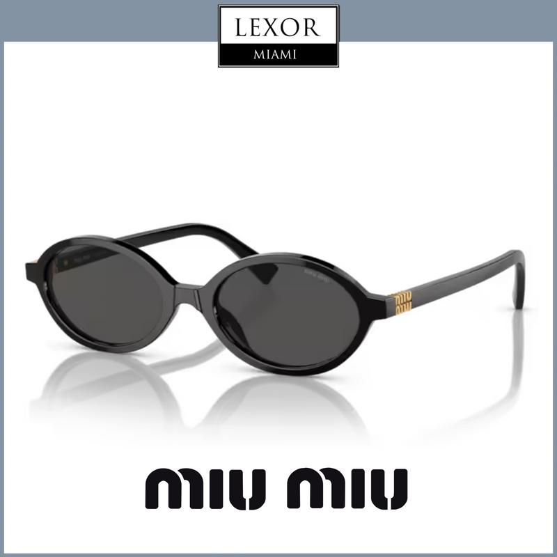 MIU MIU 0MU 04ZS 1AB5S0 50 Shiny Acetate Woman Sunglasses