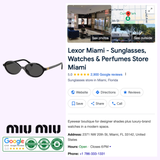 Gafas de sol para mujer MIU MIU 0MU 04ZS 1AB5S0 50 de acetato brillante