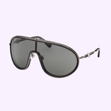 Authentic Moncler ML0222 01A 00 unisex luxury sunglasses available at Lexor Miami with premium metal construction.