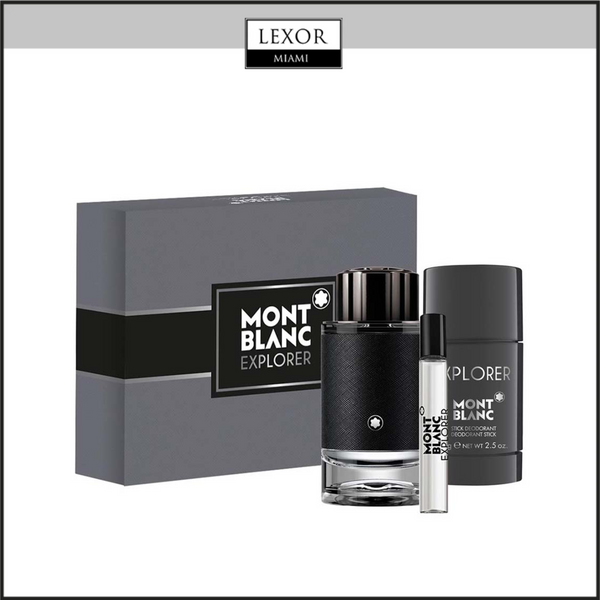 MONT BLANC EXPLORER 3.4 EDP M +2.5 DEO+MINI (HB SET)