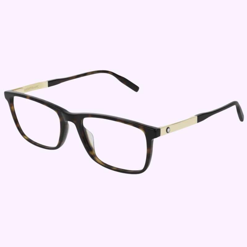Montblanc MB0021O 002 55 rectangular optical frame at Lexor Miami