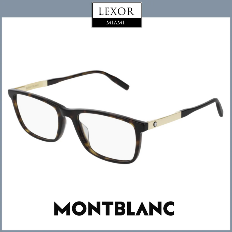 Mont Blanc MB0021O 002 55 Optical Frame Unisex