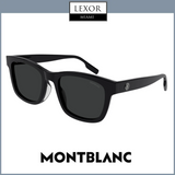 Mont Blanc MB0177SK-005 56 Sunglass MAN ACETATE