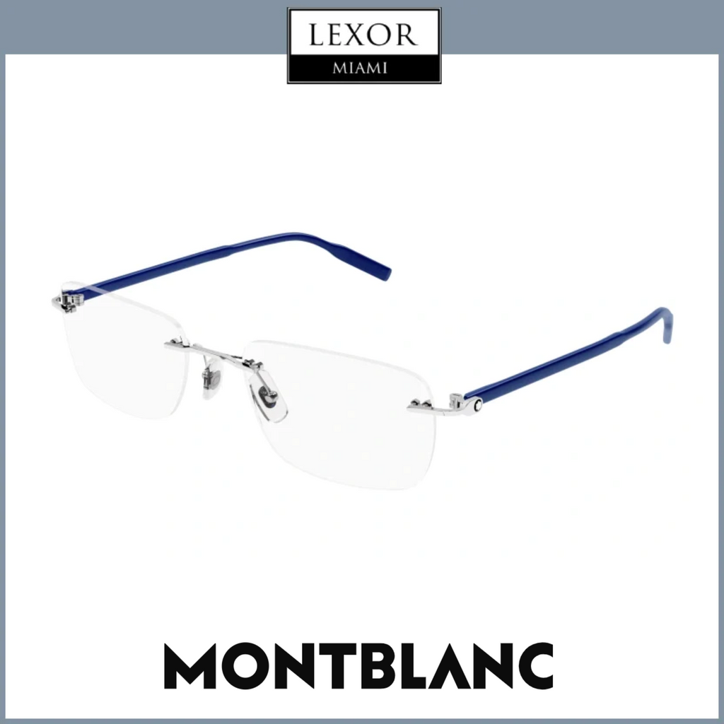 Mont Blanc MB0221O 008 59 Metal Injected Man Optical Frame – Lexor