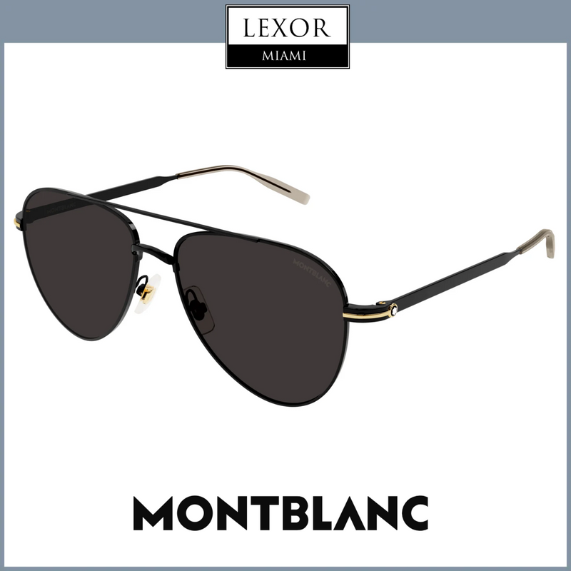 Gafas de sol Montblanc MB0235S-001 57 HOMBRE METAL 